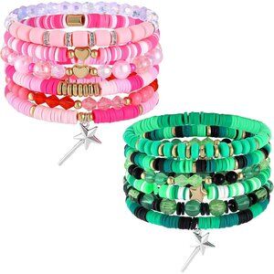 Friendship Bracelets Beaded Set Women Couples Halloween Wedding Gift